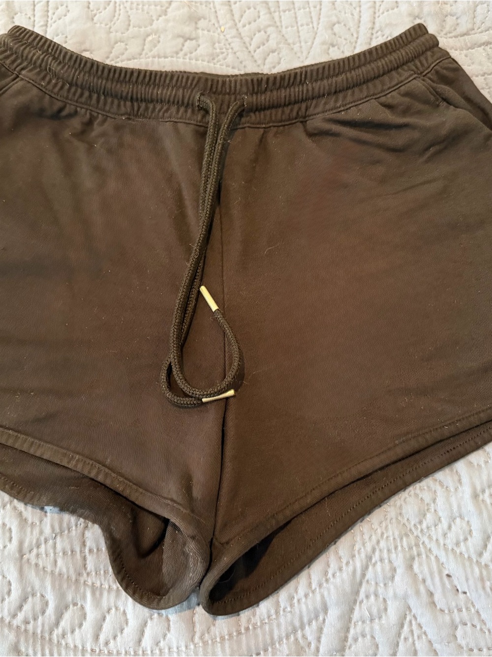 The North Face Women's Dark Brown Athletic Pull-On Shorts